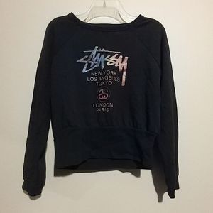 Stussy cropped sweater